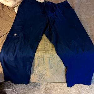 Healing Hands navy scrub pants